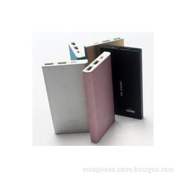 10000mah Portable Universal Dual USB Power Bank With Polyme